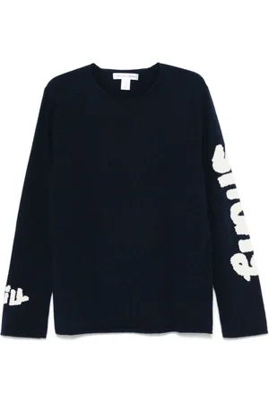 Comme des Garçons Intarsia-knit sweater