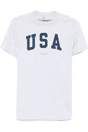 Sporty & Rich USA-print T-shirt