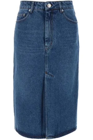Ami Pencil denim skirt