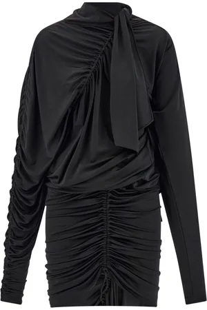Salvatore Ferragamo Gathered detailing minidress