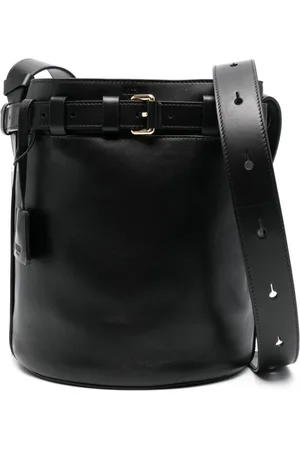 Moschino Tie Me belted bucket bag