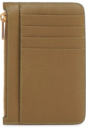 Mansur Gavriel Logo-stamp zipped wallet