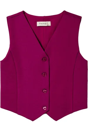 Twin-Set Single-breasted waist coat