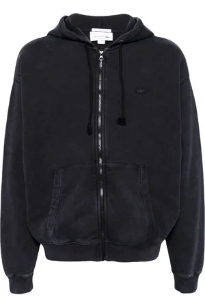 Lacoste Logo-patched hooded jacket