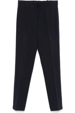 LE TRICOT PERUGIA Jersey-texture trousers