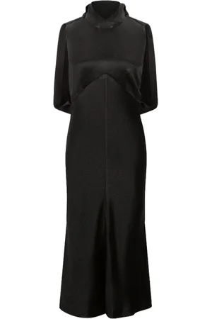 SHANGHAI TANG Bias-cut backless dress