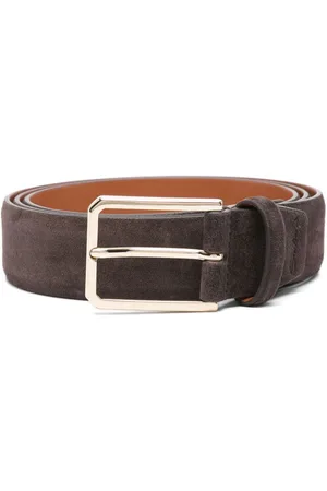 santoni Adjustable suede belt