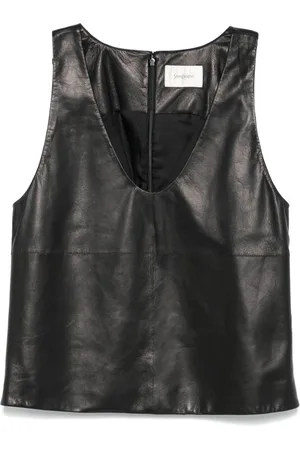 Saint Laurent Leather top