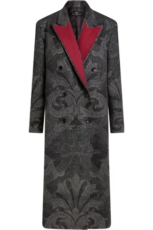 Etro Patterned-jacquard wool jacket