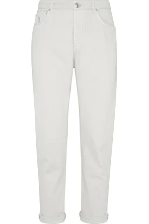 Brunello Cucinelli Garment-dyed jeans