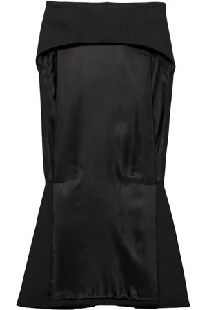 Prada Deconstructed midi-skirt