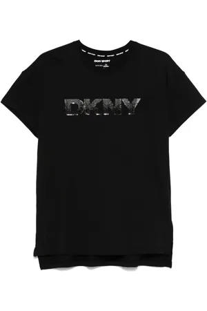 DKNY Sequin-embellished T-shirt