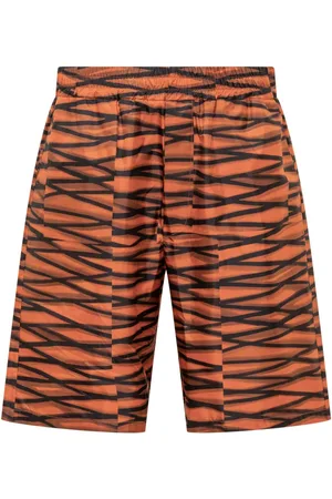 PIERRE-LOUIS MASCIA Abstract-print shorts