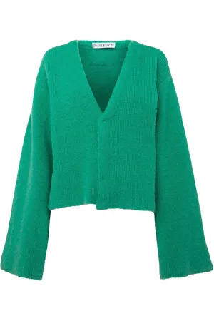 J.W.Anderson Logo-appliqué V-neck cardigan