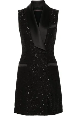 Max Mara Sequinned sleeveless dress