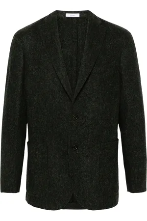 Boglioli Chevron-pattern blazer