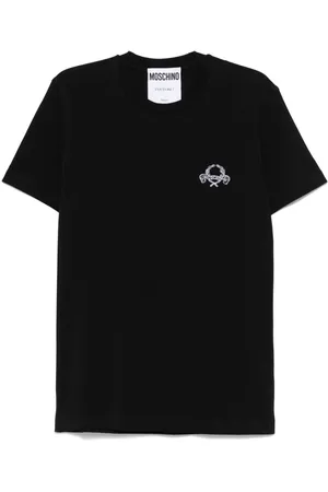 Moschino Logo-embroidered T-shirt