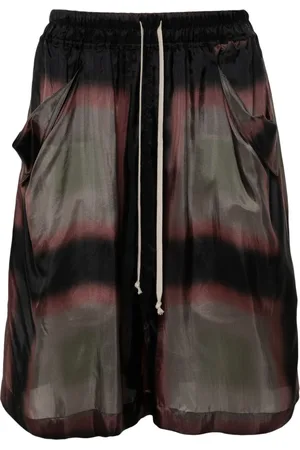 Rick Owens Abstract-print shorts