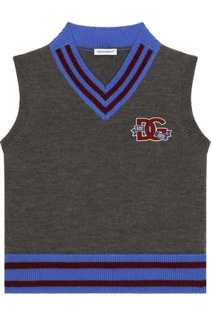 Dolce & Gabbana Logo-embroidered vest