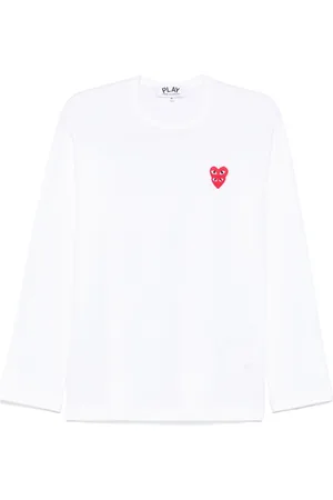Comme des Garçons Heart-patch T-shirt