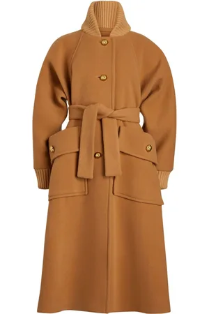 Patou Tied-waist coat