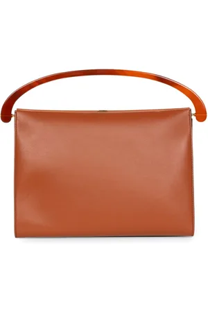 DRIES VAN NOTEN Large leather tote bag