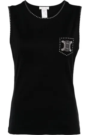 Céline 1990-2000 Macadam studs tank top