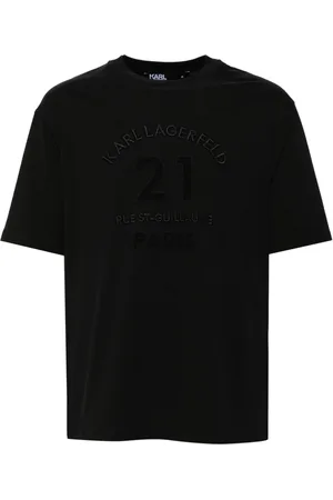 Karl Lagerfeld Logo-patch T-shirt