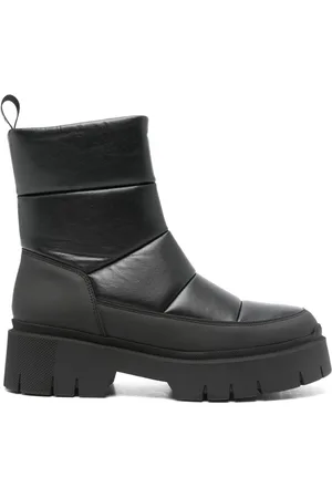 HUGO BOSS Padded faux-leather boots