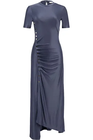 Paco rabanne Gathered midi dress