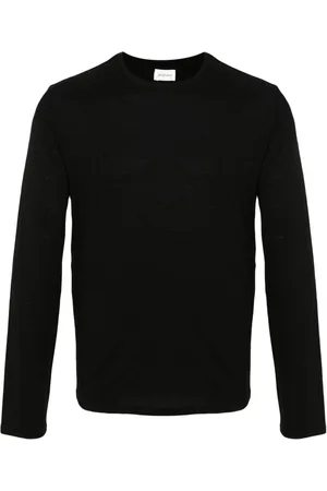 Saint Laurent Embroidered-Cassandre logo T-shirt