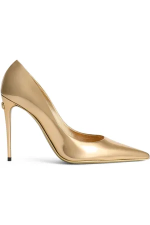 Dolce & Gabbana Metallic-finish pumps