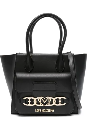 Moschino Logo-lettering tote bag