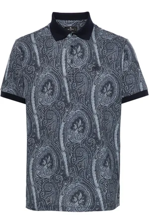 Etro Paisley-print polo shirt