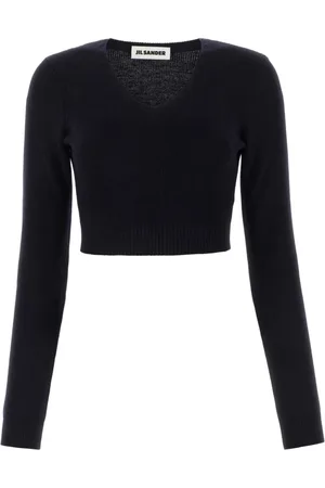 Jil Sander Cropped wool sweater