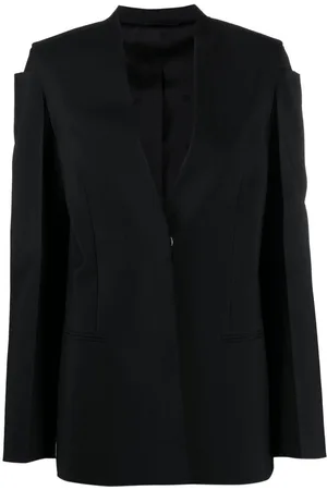 Givenchy Collarless single-breasted jacket