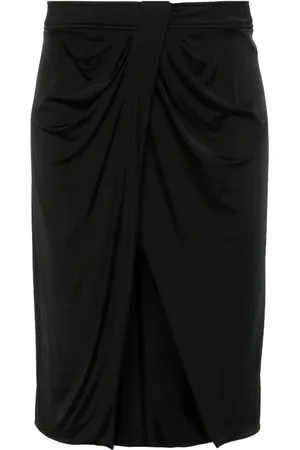 Tom Ford Wrap jersey mini skirt