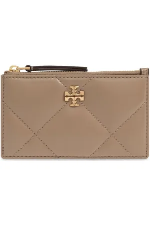 Tory Burch Kira diamond-quilted zipped card holder