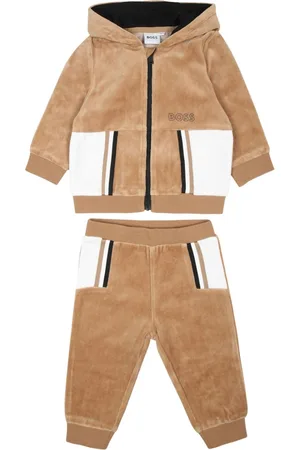 HUGO BOSS Velvet tracksuit set