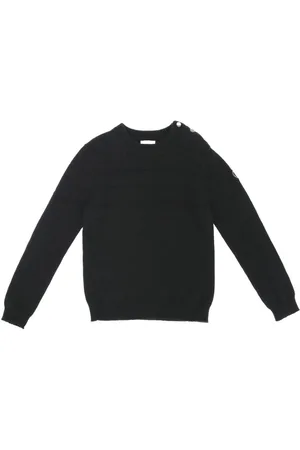 Jean Paul Gaultier 1990 logo-appliqué wool jumper