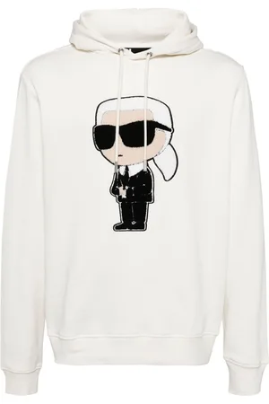 Karl Lagerfeld Patch hoodie