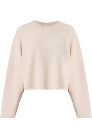 Maison Margiela Logo-appliqué cotton sweatshirt