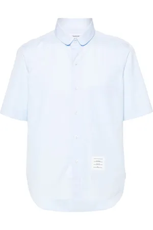 Thom Browne Short-sleeve poplin shirt