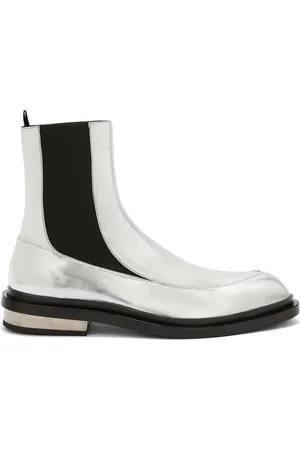 Jil Sander Leather Chelsea ankle boots