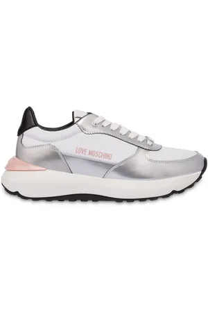 Moschino Logo-print lace-up sneakers