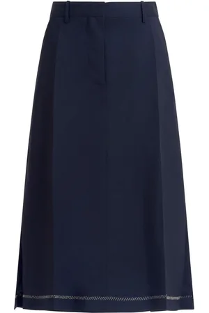 Marni Decorative-stitching skirt