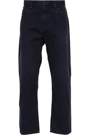 Loro Piana 2000s straight-leg cotton trousers