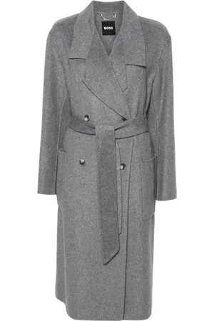 HUGO BOSS Belted coat