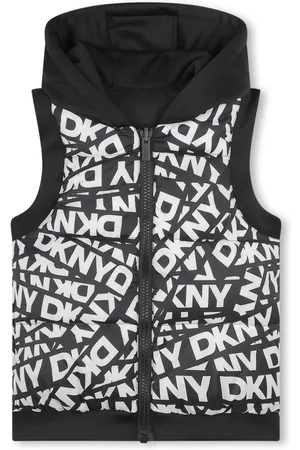 DKNY Logo-print reversible gilet