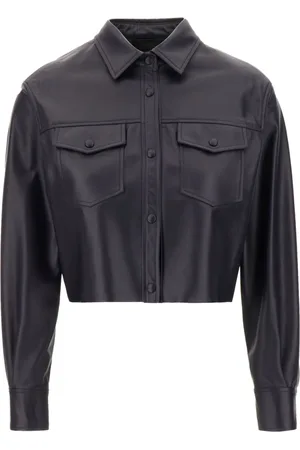 Blancha Nappa leather shirt